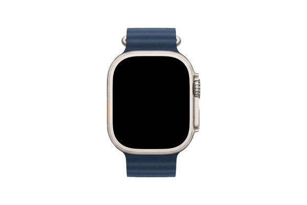 Apple Watch Ultra 2 (Natural) - Ocean Band — Blue